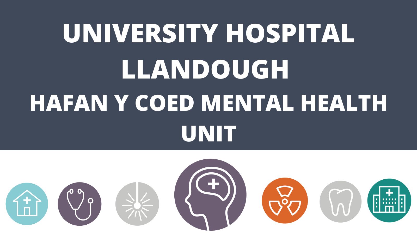 University Hospital Llandough Hafan y Coed Mental Health Unit